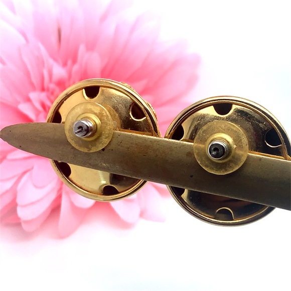 2/$10 Gold Filigree Dome Earrings - Picture 7 of 8